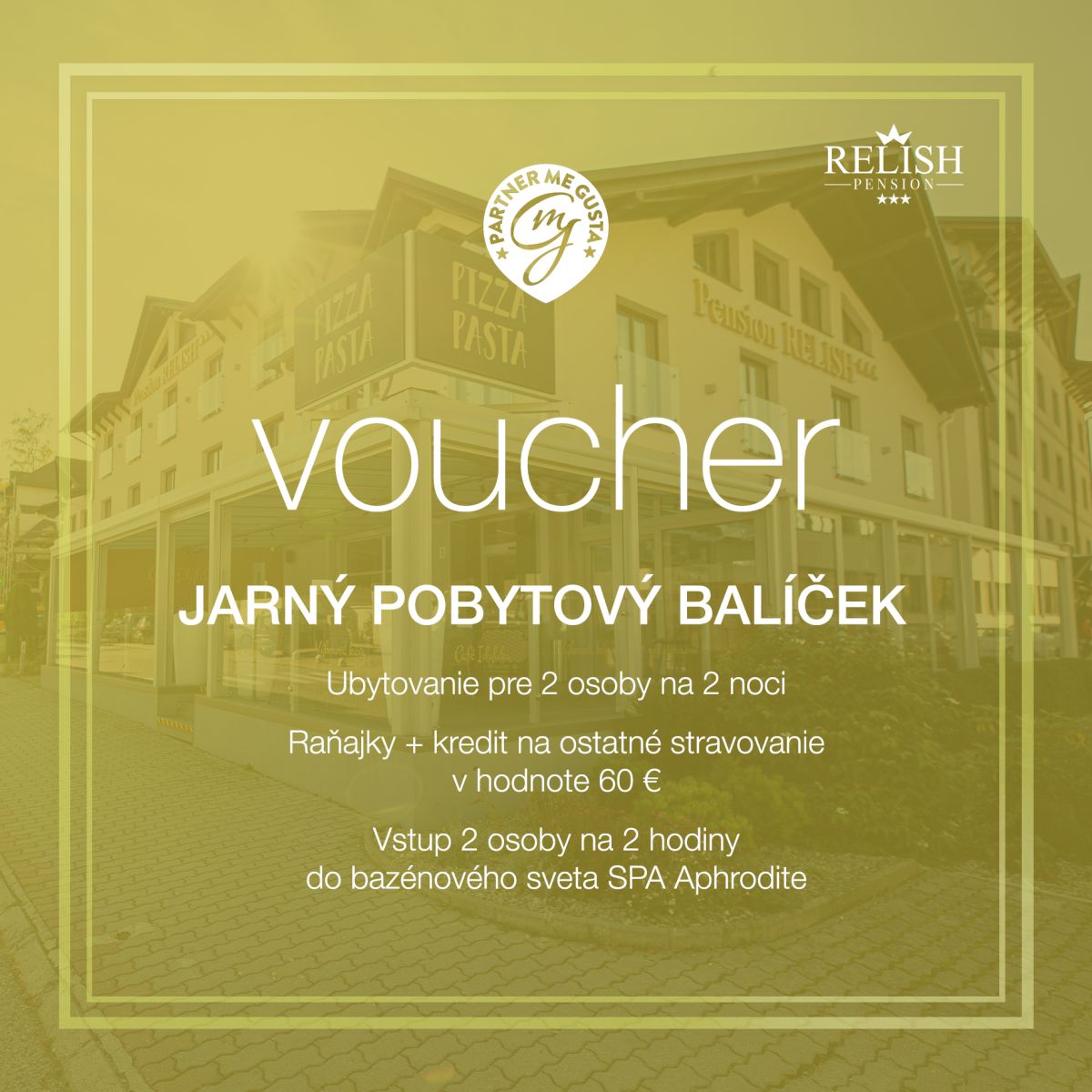 Jarný pobytový balík Superior - RELISH