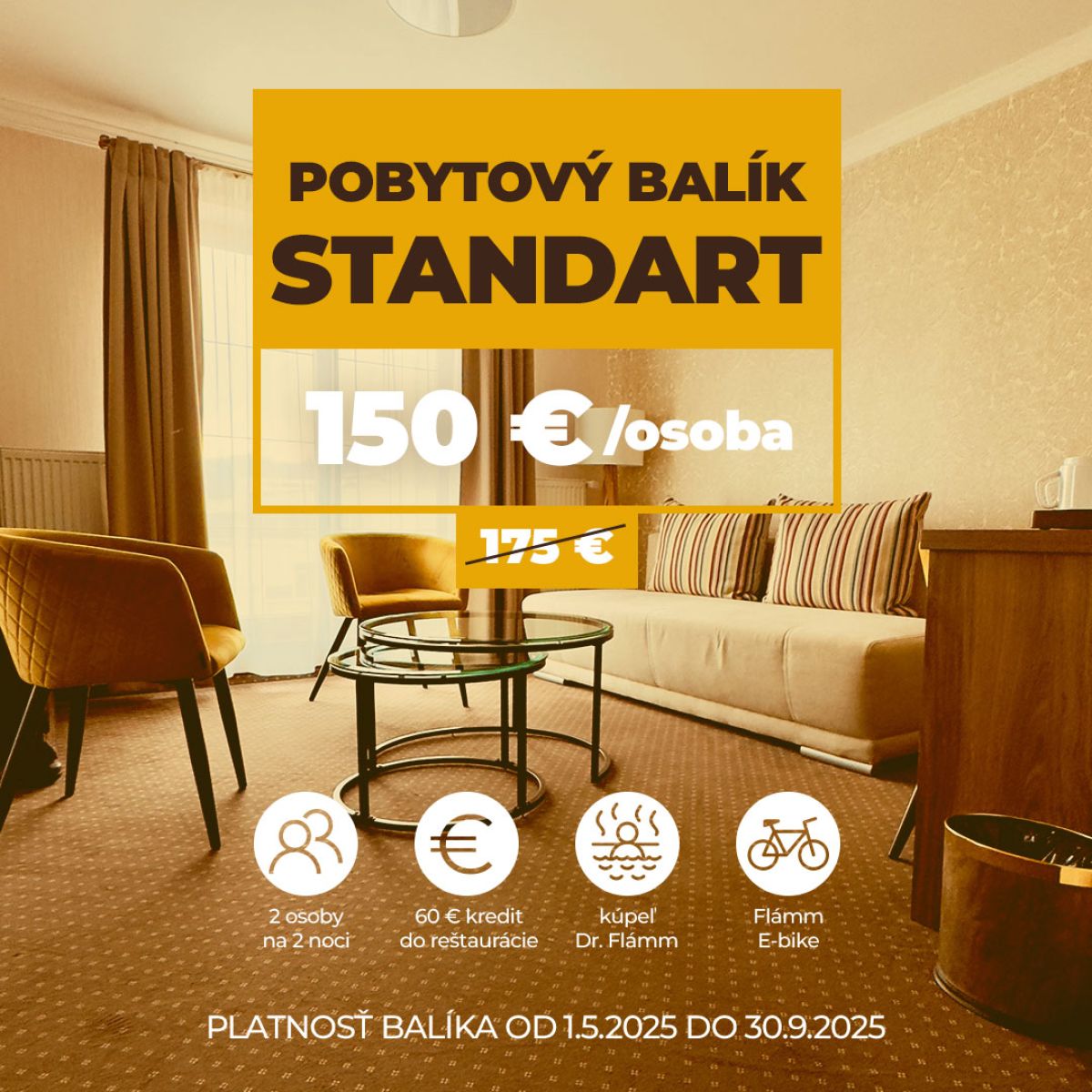 Pobytový balík STANDART - RELISH
