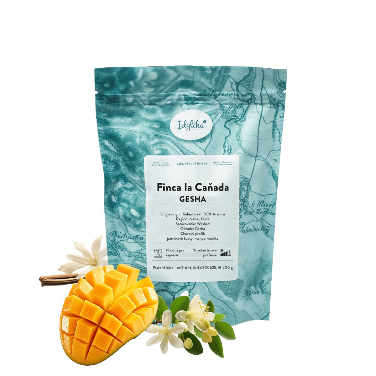 Kolumbia Finca La Caňada Gesha
