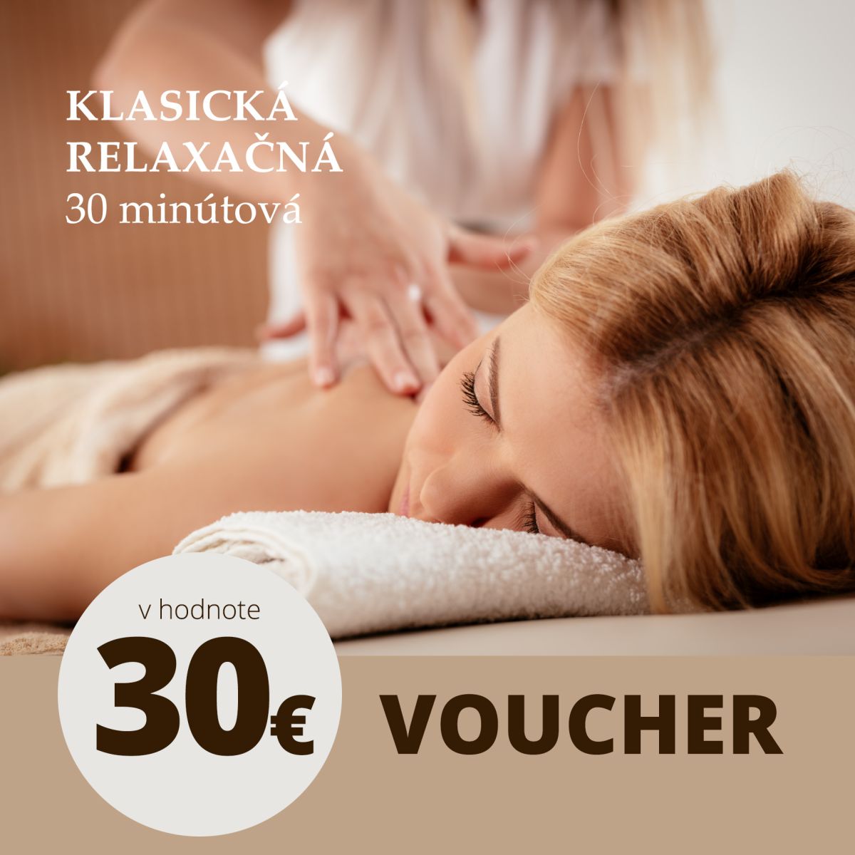 Darčeková poukážka 30 € (viacúčelová poukážka)