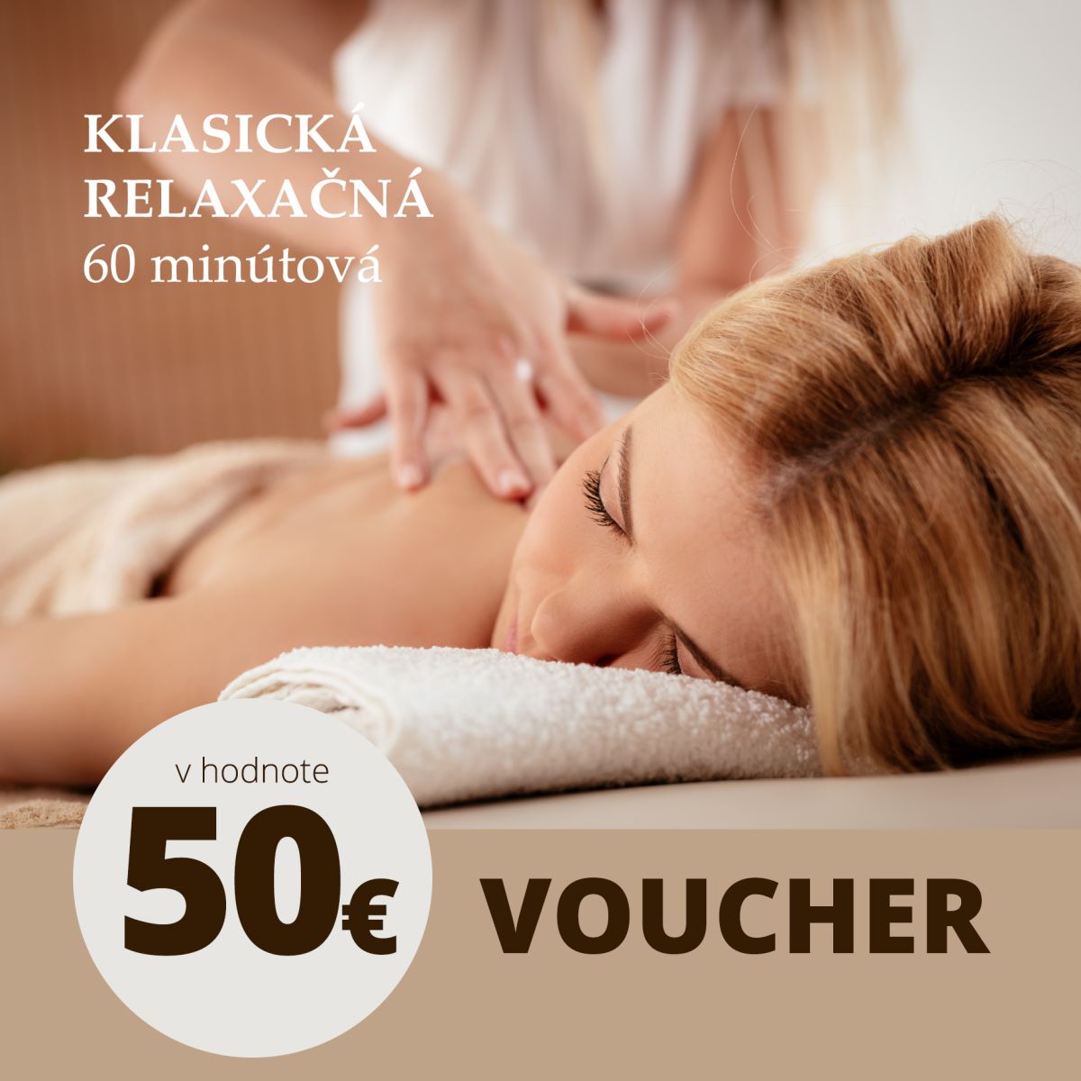 Darčeková poukážka 50 € (viacúčelová poukážka)