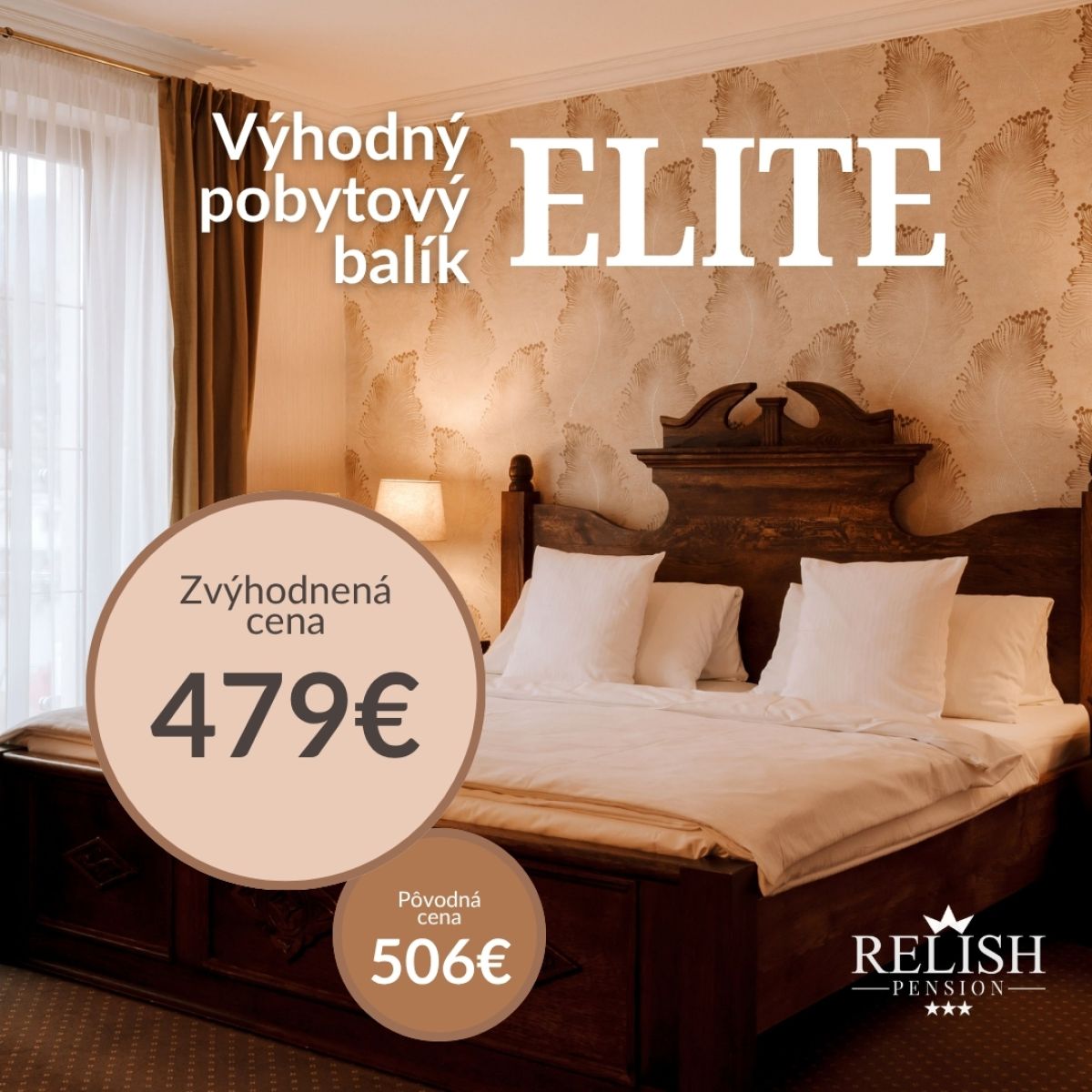 Pobytový balíček ELITE - RELISH